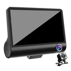 Universal Car DVR Dash Camera, FHD 1080P Wide Angle Car DVR Rearview Video Dash Cam Recorder Camera LCD Screen