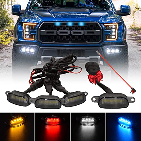 GMC Smoke Front Grill Mobile Operated 4 Pcs Se