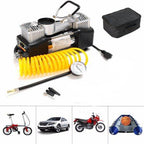 Car Heavy Duty 12V 30mm Double Cylinder Air Compressor 628-4×4