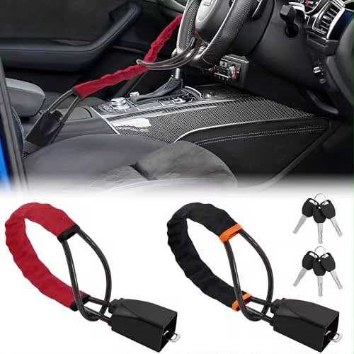 Sogo Anti Theft Steering Wheel Seat Belt Wire Lock – Universal