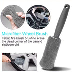 Pro User 9pc Microfibre Car Cleaning Kit – Car Wash & Detailing Kit with Mitt, Cloths, Sponge & Wheel Brush