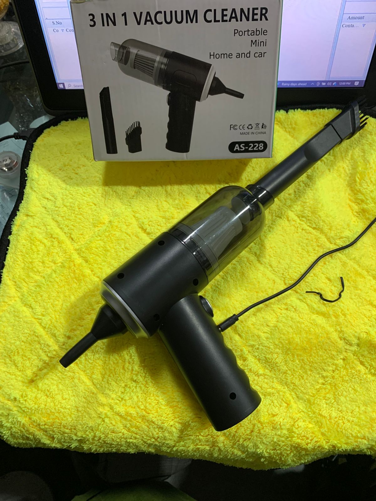 3 In 1 Portable Vacuum Cleaner