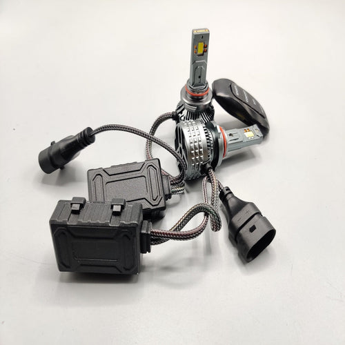 Car Beats Dual Color Original 85W LED Light With Flasher And Remote For Car 2 Pcs Set