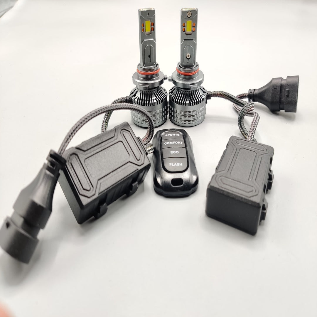 Car Beats Dual Color Original 85W LED Light With Flasher And Remote For Car 2 Pcs Set