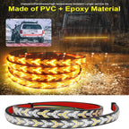 1 Pc Universal 48 Inch Jeep Flexible Tail light Strip With Flowing Turn Signals Led Function